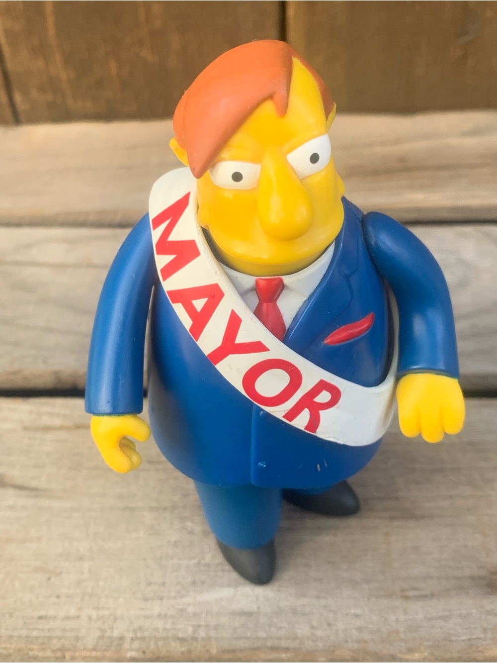The SIMPSONS World Springfield MAYOR QUIMBY playmates